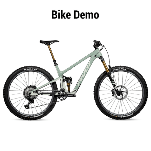 Demo Bike Pivot TrailCat LT Pro XT/XTR - Green Meadow Mist - Genetik Sport