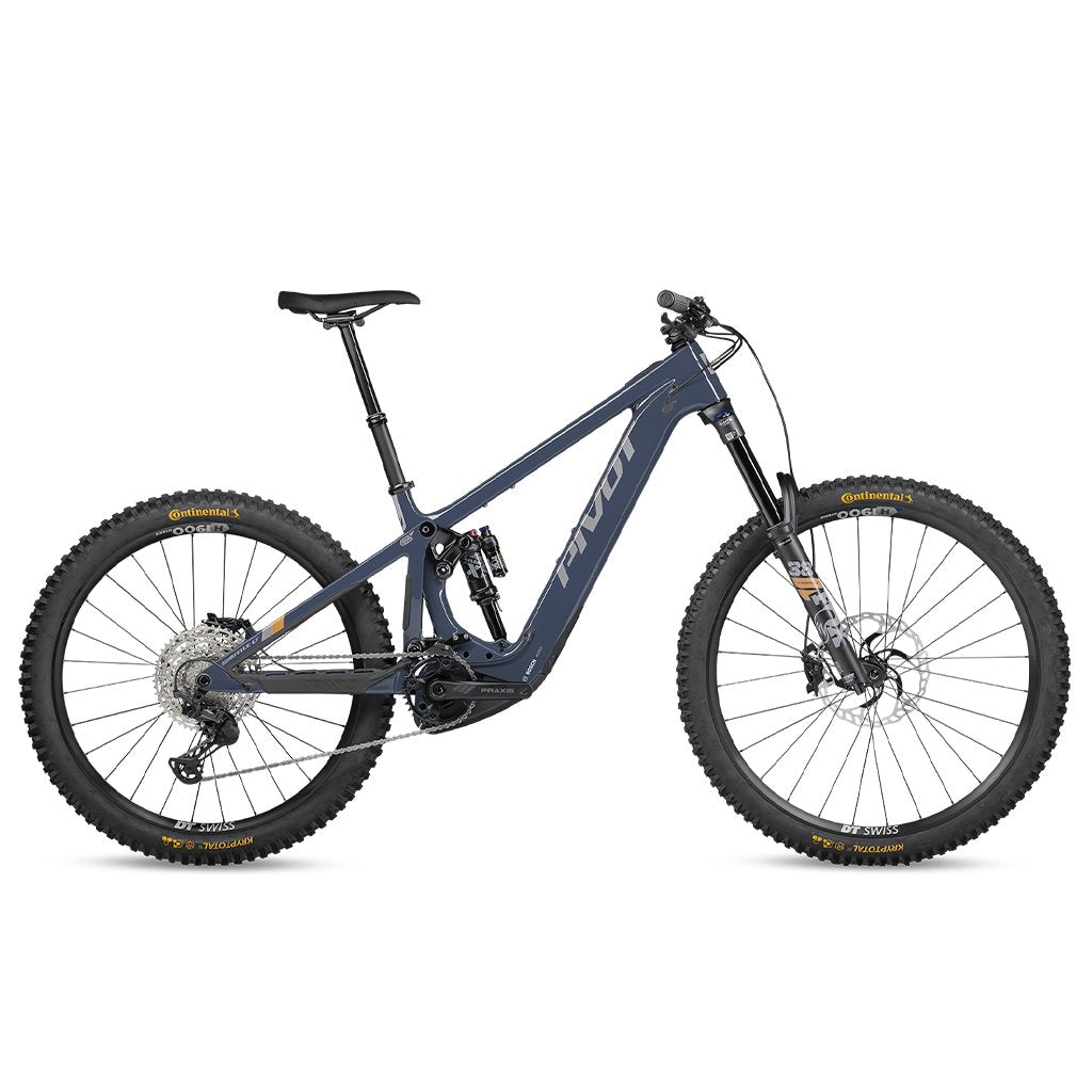 E - Bike Pivot Shuttle BLT Ride SLX/XT CX Race - Blue Scrub Jay - Genetik Sport