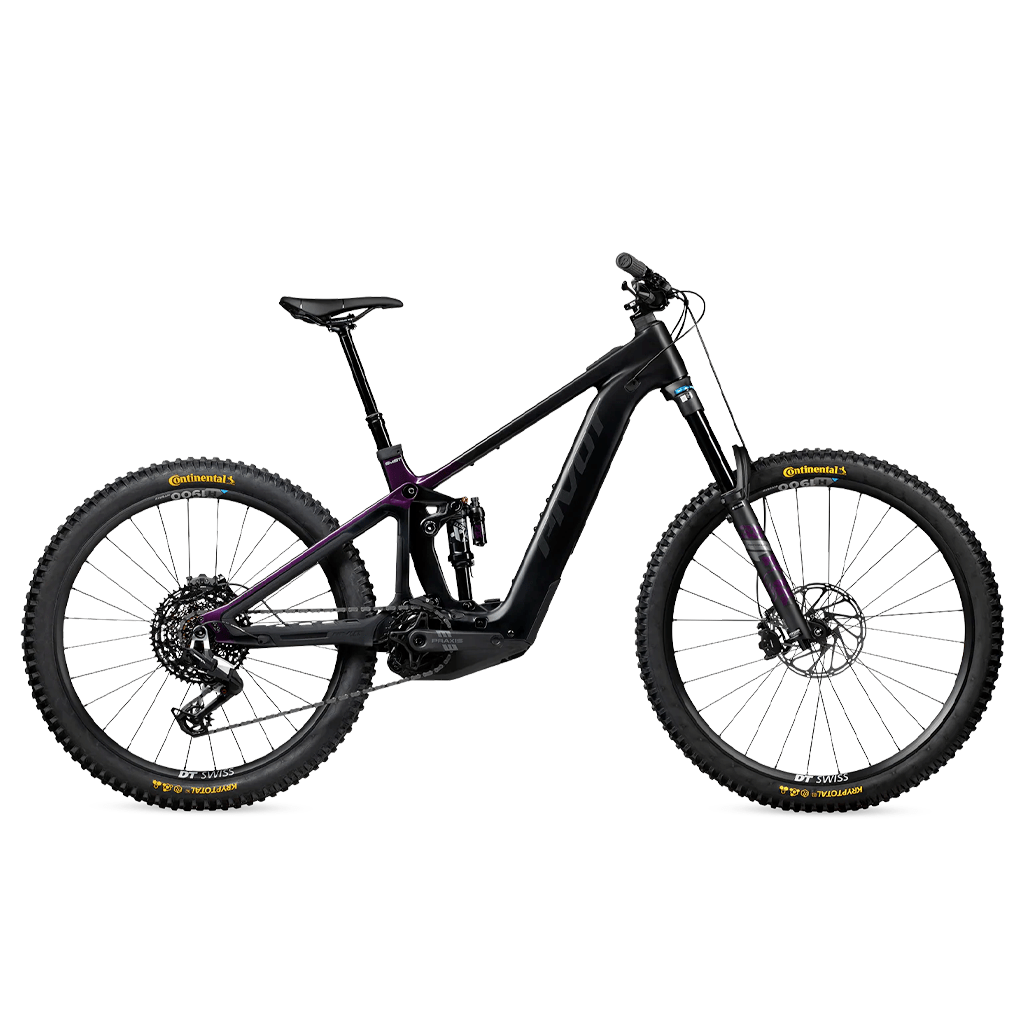 E - Bike Pivot Shuttle LT Ride 70/90 Gen5 CX - Black Royal Purple - Genetik Sport