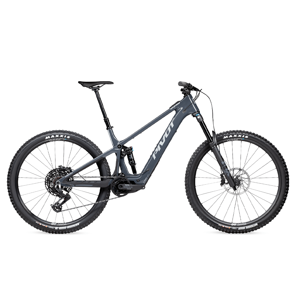 E - Bike Pivot Shuttle SL AM Ride Eagle 90 - Gloss Grey - Genetik Sport