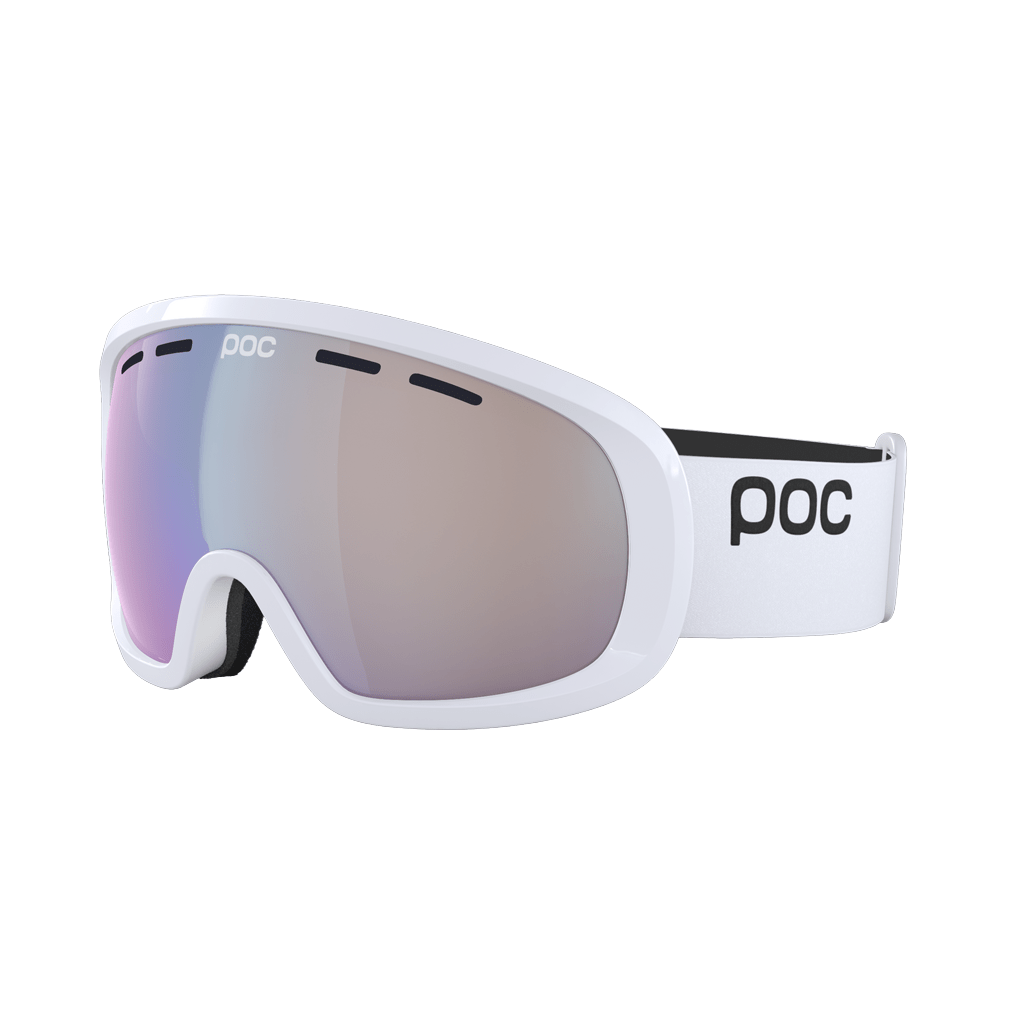 Goggles Poc Fovea Mid Photochromic Hydrogen - White/Photochromic/Changeable Sky Blue - Genetik Sport