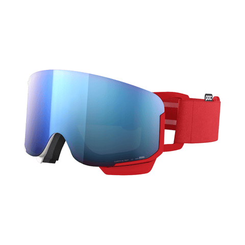 Goggles POC Nexal Mid - Red / White / Partly Sunny Blue - Genetik Sport