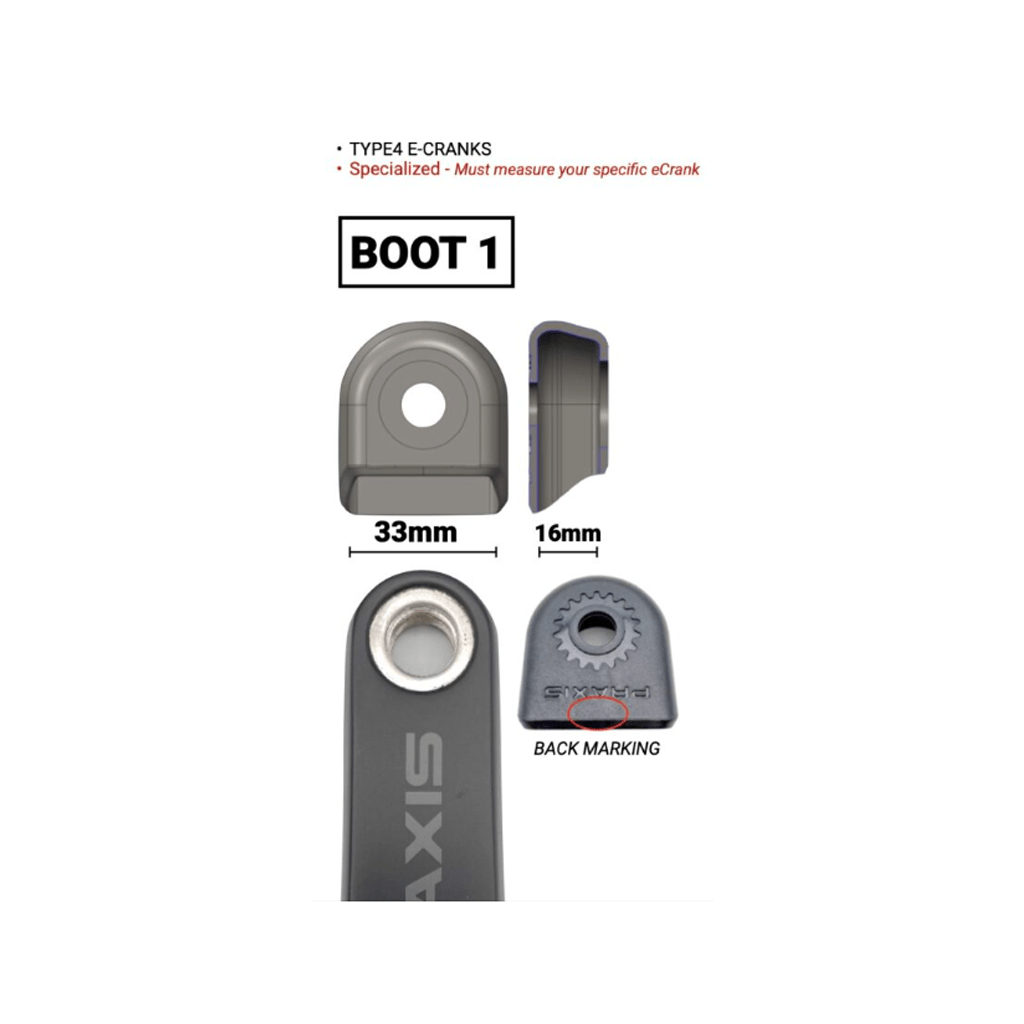 Crank Protector Boots Praxis BOOT 1 - Genetik Sport
