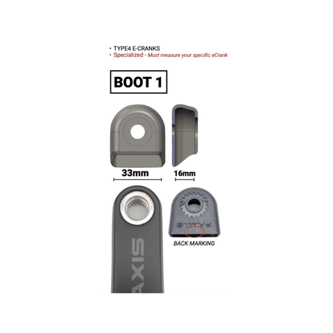 Crank Protector Boots Praxis BOOT 1 - Genetik Sport