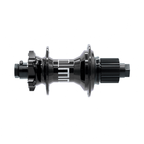 Rear Hub Project321 G3 157x12 28h Microspline 6-Bolt - Black - Genetik Sport