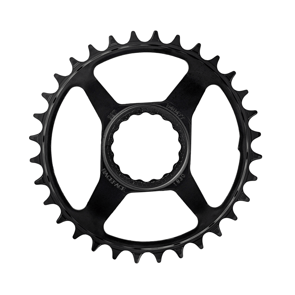 Chainring Race Face Steel Cinch Direct Mount 30T 10 - 12sp - Black - Genetik Sport