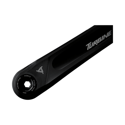 Crankset Race Face Turbine 170mm Length 143mm Spindle - Black - Genetik Sport