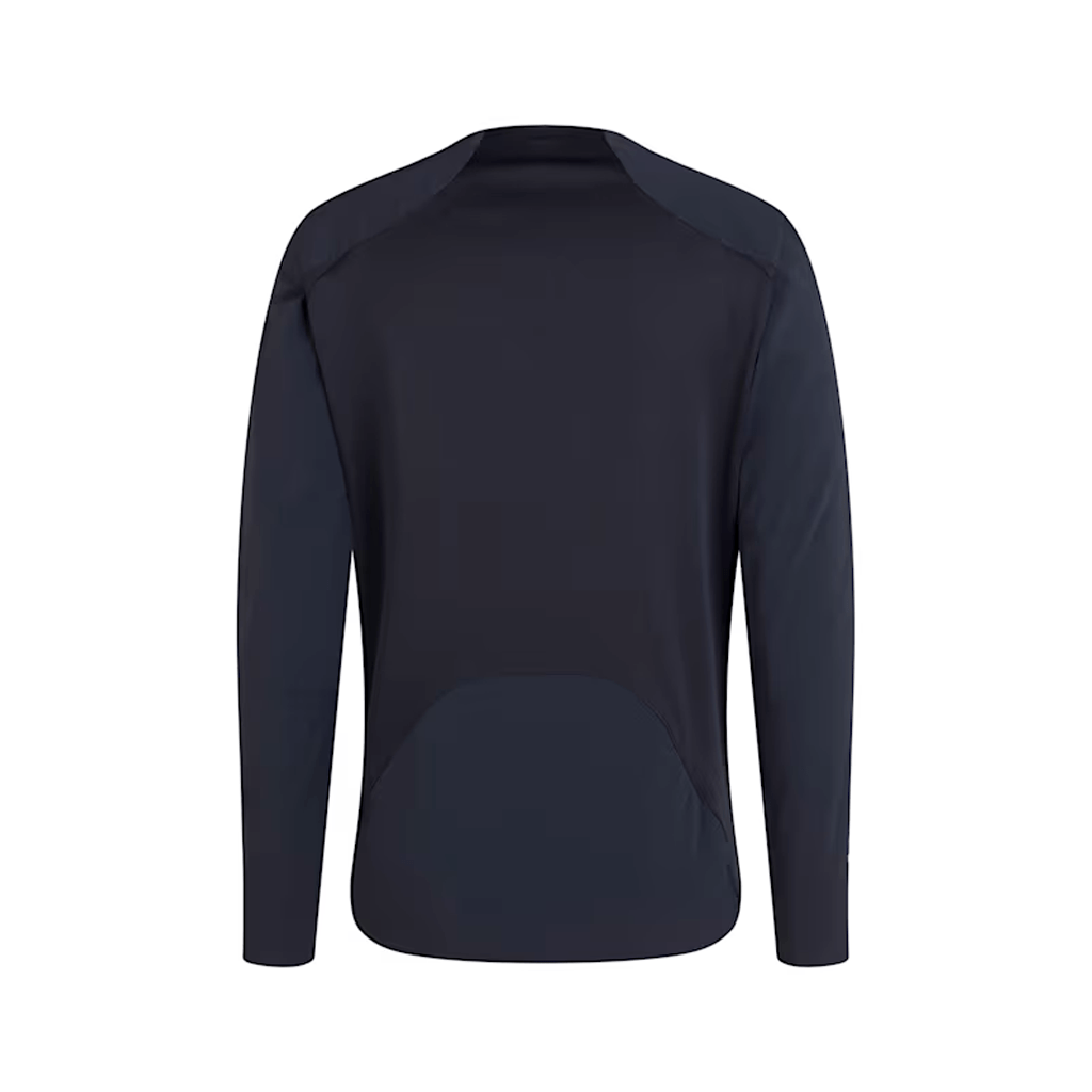 Jersey Rapha Mens Trail Finale Windblock LS - Black / White - Genetik Sport