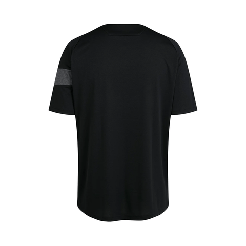 Jersey Rapha Mens Trail Technical SS - Black / Grey - Genetik Sport