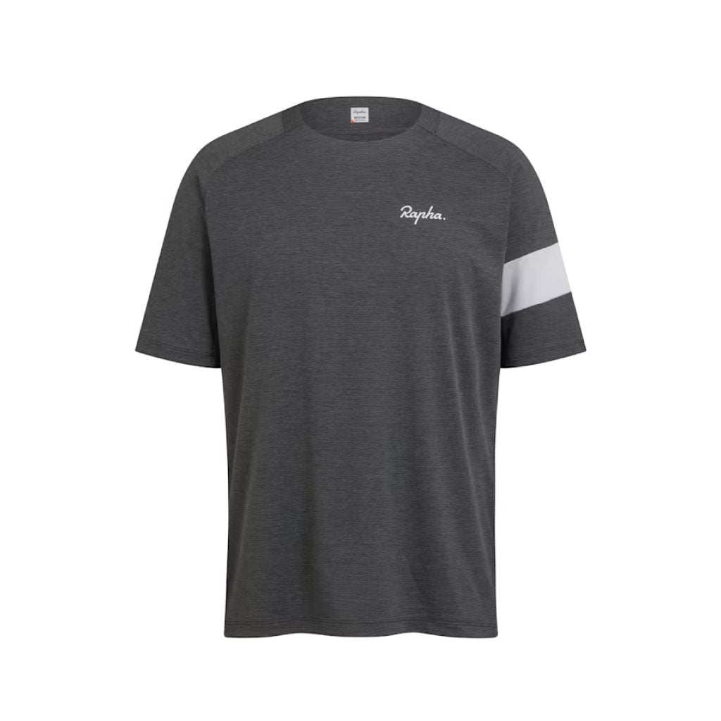 Jersey Rapha Trail Technical SS - Dark Grey/Light Grey - Genetik Sport