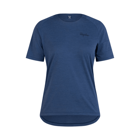 Jersey Rapha Womens Trail Technical SS - Blue - Genetik Sport