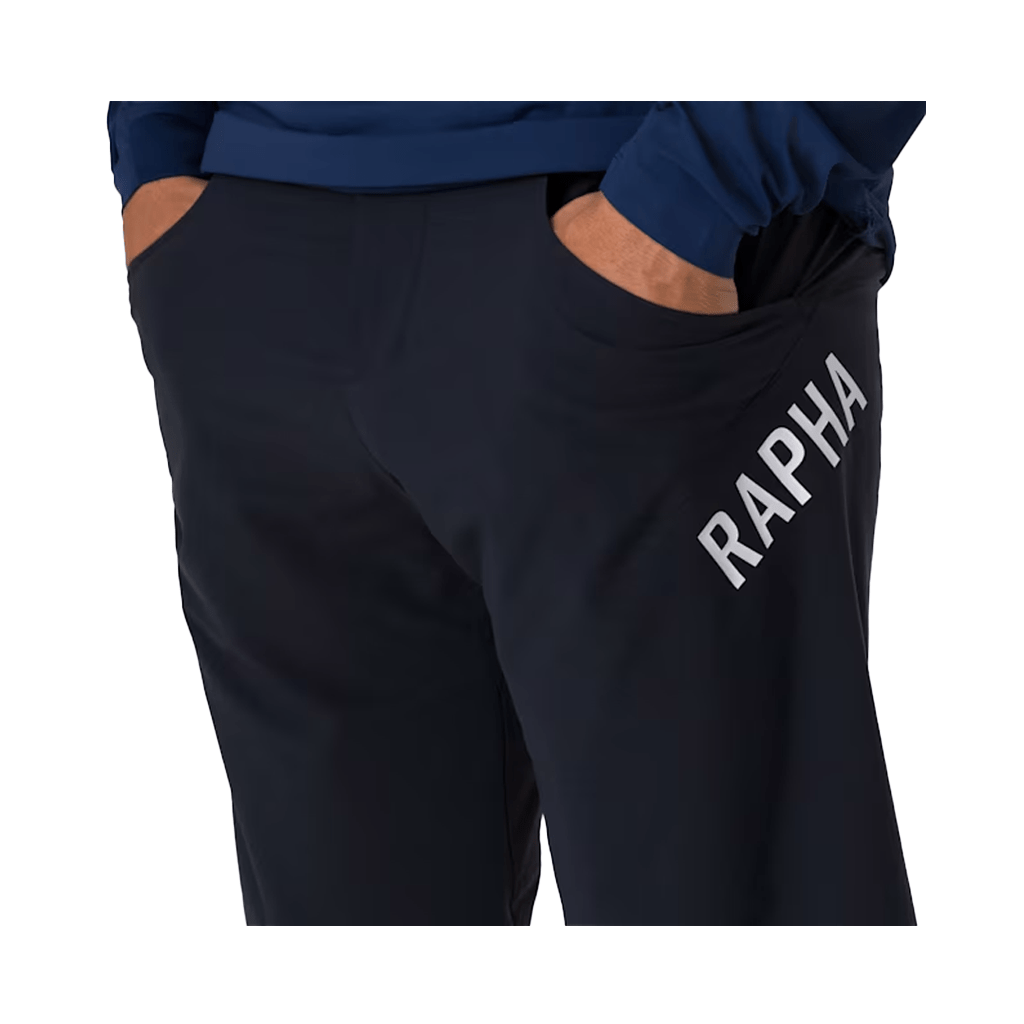 Shorts Rapha Mens Trail Finale - Black / White - Genetik Sport