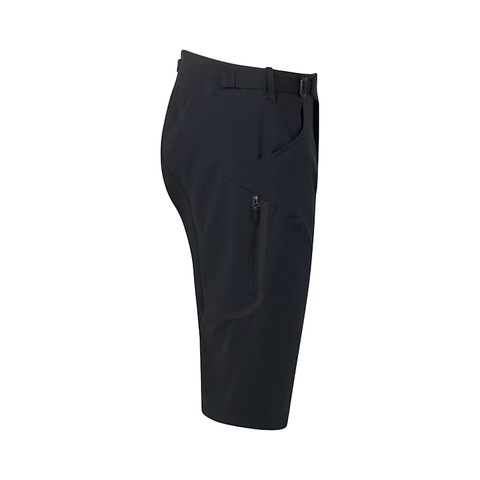 Shorts Rapha Mens Trail Finale - Black / White - Genetik Sport