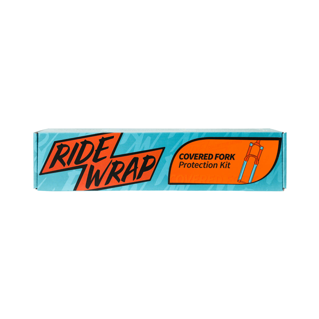 Protective Wrap Kit Ridewrap Covered MTB Fork - Gloss Clear - Genetik Sport