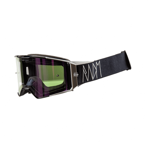 MTB Goggles RNDM Outline - Black & White - Genetik Sport
