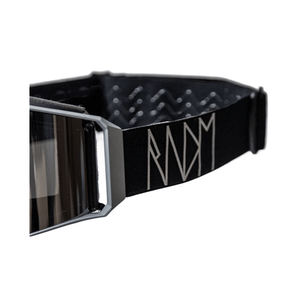 MTB Goggles RNDM Outline - Grey/White - Genetik Sport