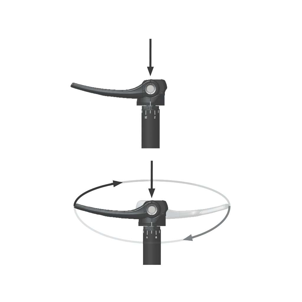 Front Thru Axle RockShox Maxle Ultimate 15x100mm Length 146mm - Genetik Sport
