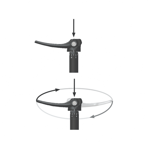 Front Thru Axle RockShox Maxle Ultimate 15x110mm Length 158mm - Genetik Sport