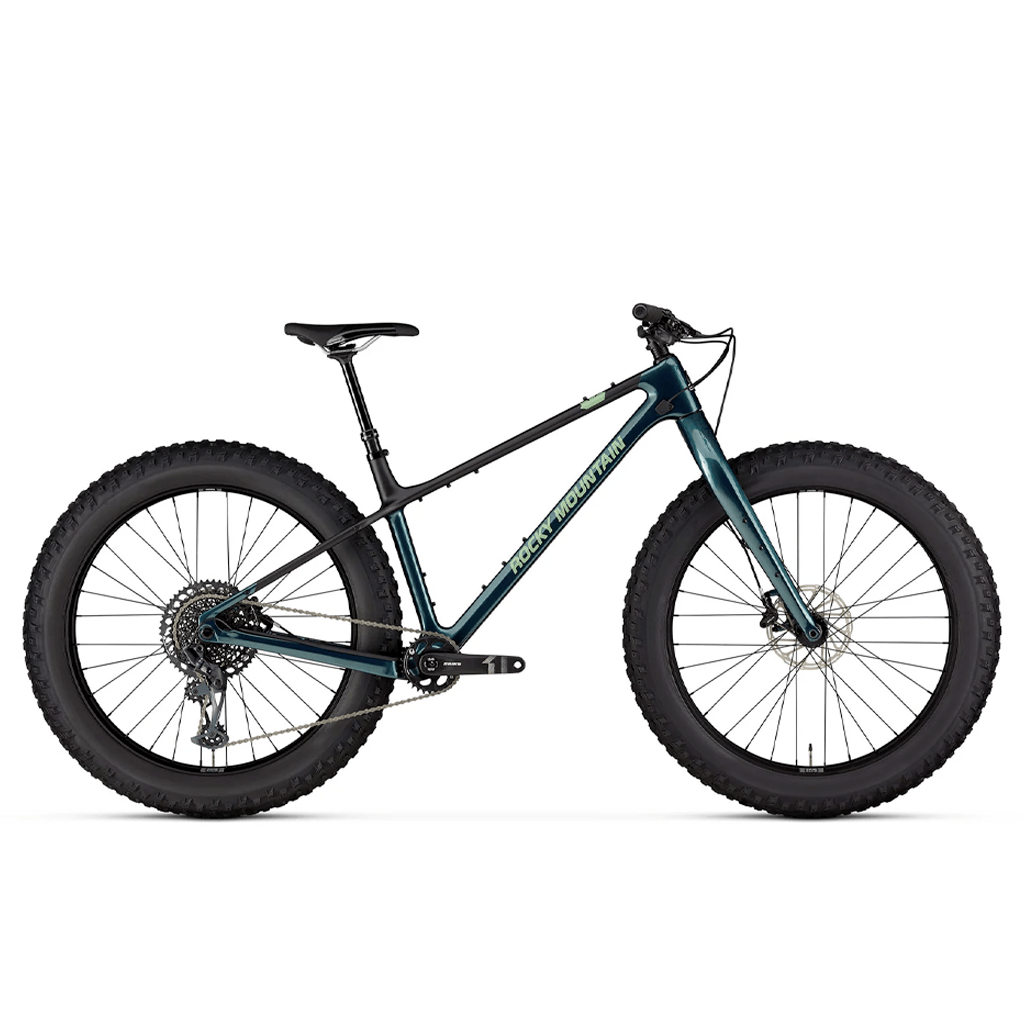 Fatbike Rocky Mountain Blizzard C50 - Green/Carbon - Genetik Sport