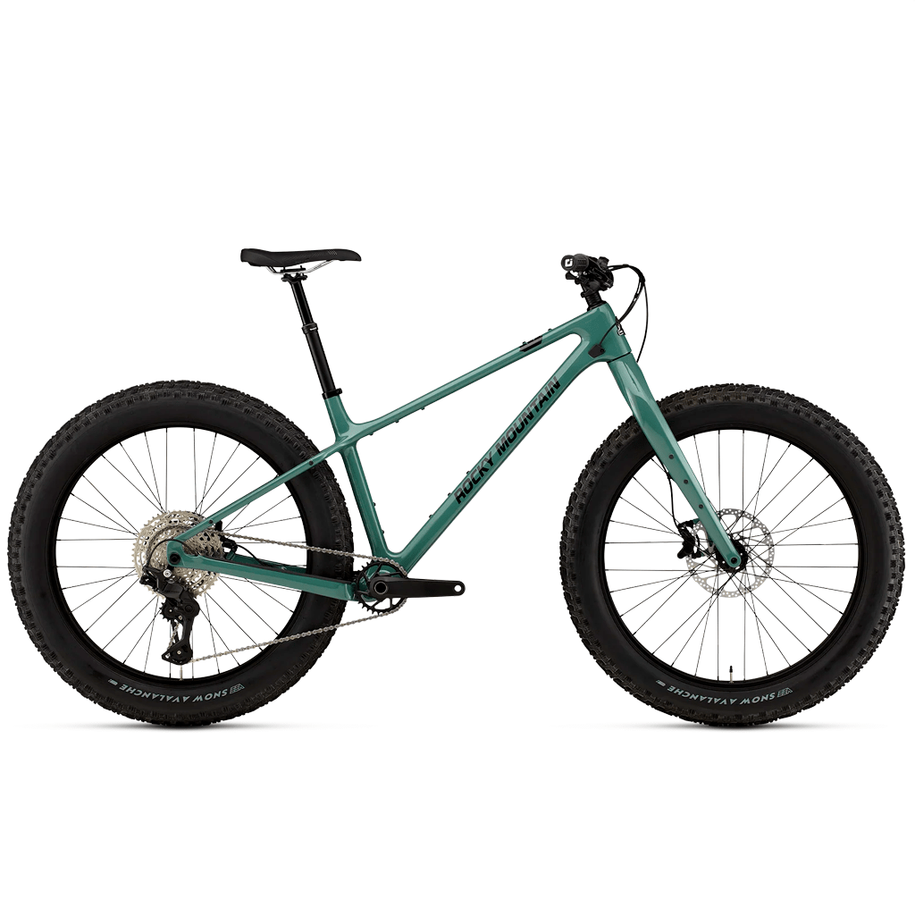 Fatbike Rocky Mountain Blizzard Carbon - Green/Carbon - Genetik Sport