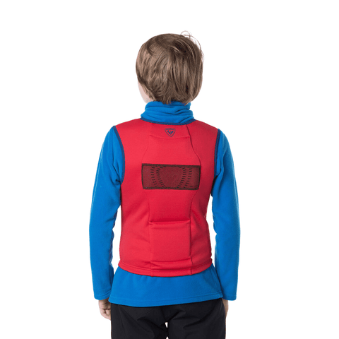 Back Protection Rossignol Youth Flexvent Vest - Red - Genetik Sport