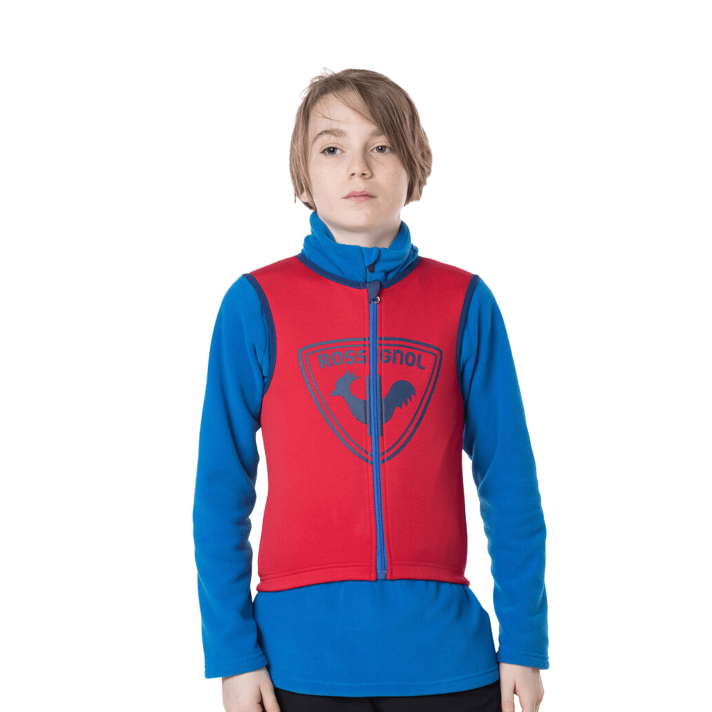 Back Protection Rossignol Youth Flexvent Vest - Red - Genetik Sport