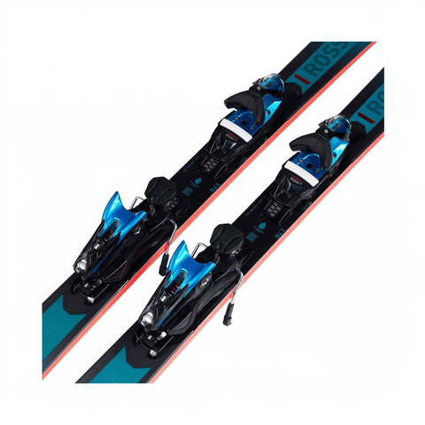 Skis Rossignol Arcade 88 K + SPX 12 B90 Blue Steel - Genetik Sport