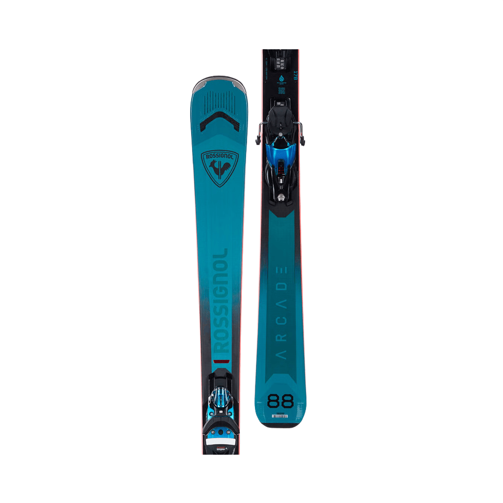 Skis Rossignol Arcade 88 K + SPX 12 B90 Blue Steel - Genetik Sport
