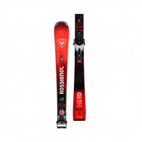 Skis Rossignol Hero Elite ST Ti Konect + SPX 14 K B80 - Silver Red - Genetik Sport