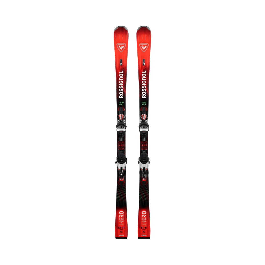 Skis Rossignol Hero Elite ST Ti Konect + SPX 14 K B80 - Silver Red - Genetik Sport