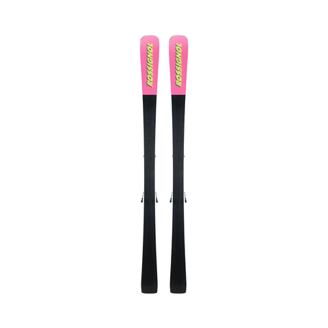 Skis Rossignol Super Forza Pink K - NX12 Konect Black Chrome - Genetik Sport