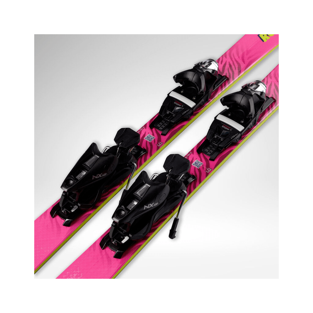 Skis Rossignol Super Forza Pink K - NX12 Konect Black Chrome Skis Rossignol Super Forza Pink K - NX12 Konect Black Chrome