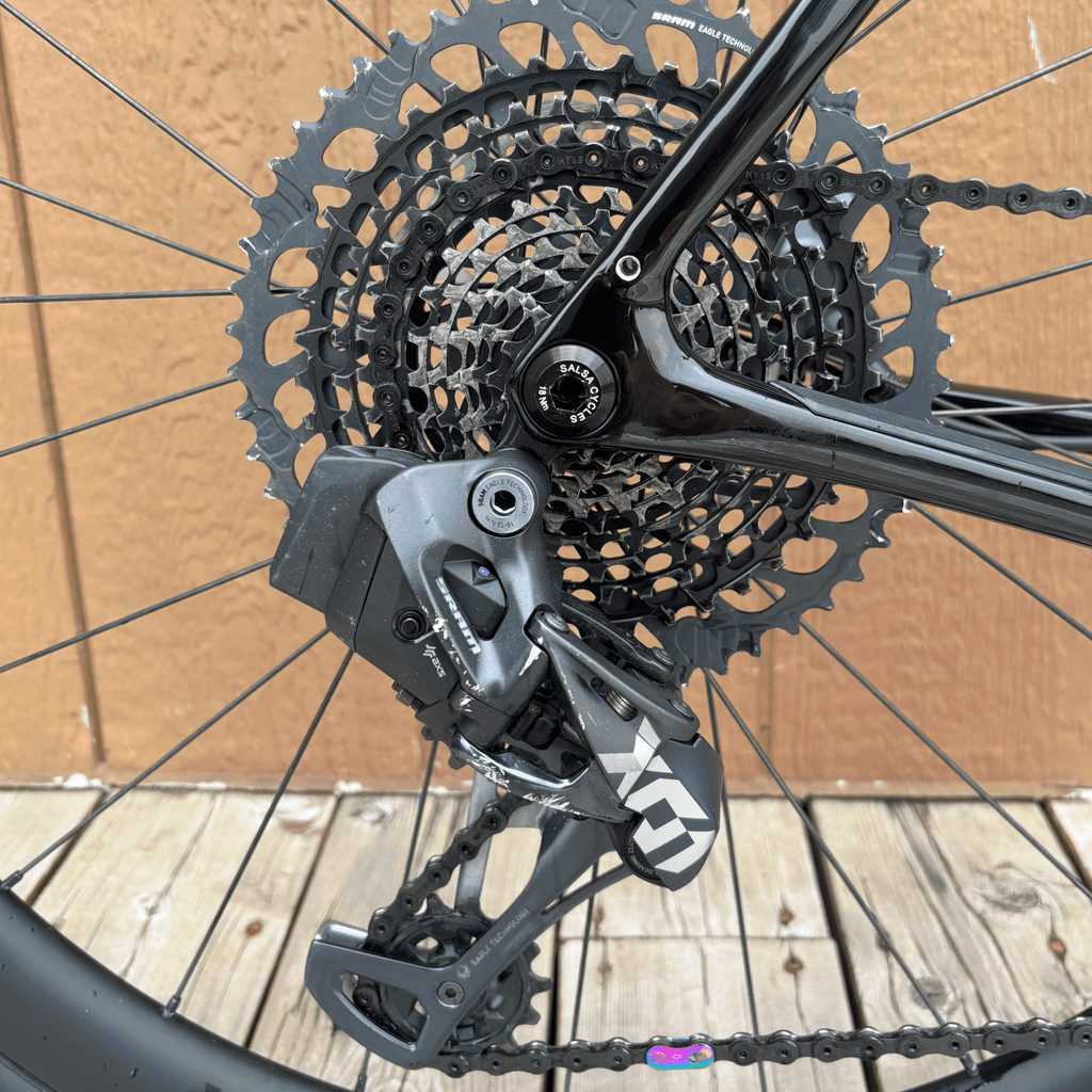 Demo Gravel/All Road Bike Salsa Warbird Carbon - Gloss Black - Genetik Sport