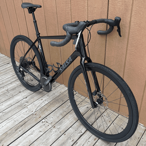 Demo Gravel/All Road Bike Salsa Warbird Carbon - Gloss Black - Genetik Sport