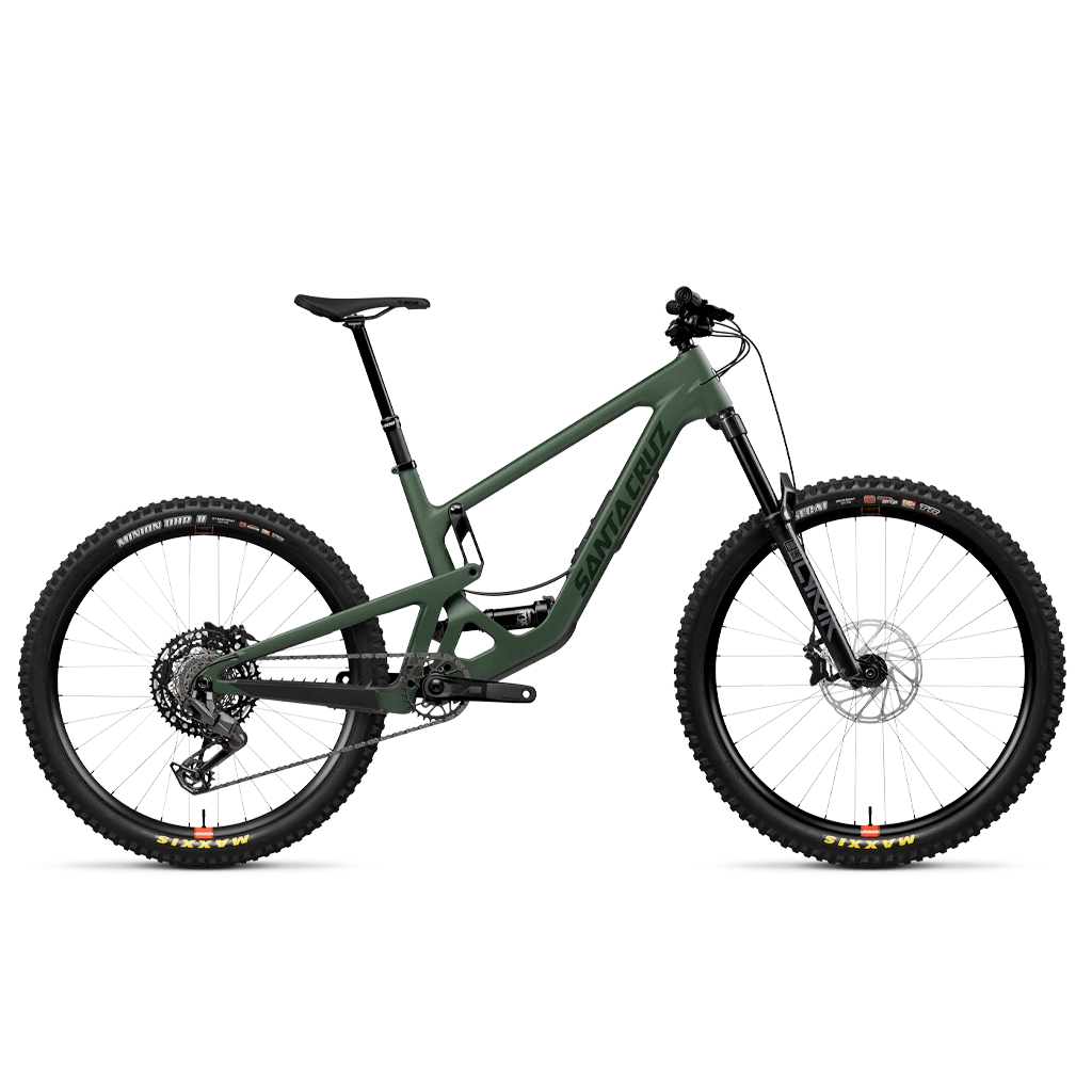 Bike Santa Cruz Bronson 5 C Mx Eagle 70 - Matte Poblano Green - Genetik Sport