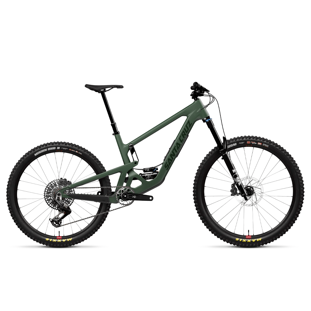 Bike Santa Cruz Bronson 5 C Mx Eagle 90 - Matte Poblano Green - Genetik Sport