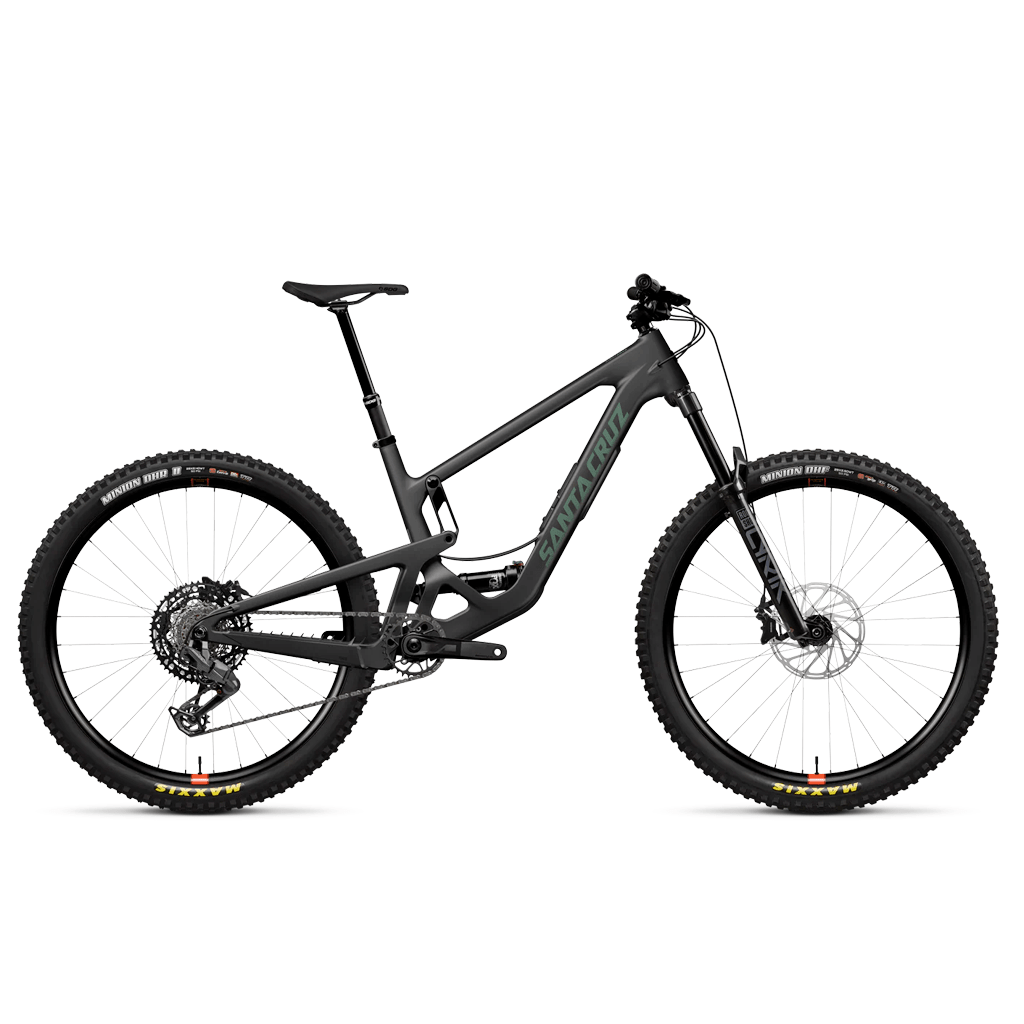 Bike Santa Cruz Hightower 4 C 29 Eagle 70 - Matte Black - Genetik Sport