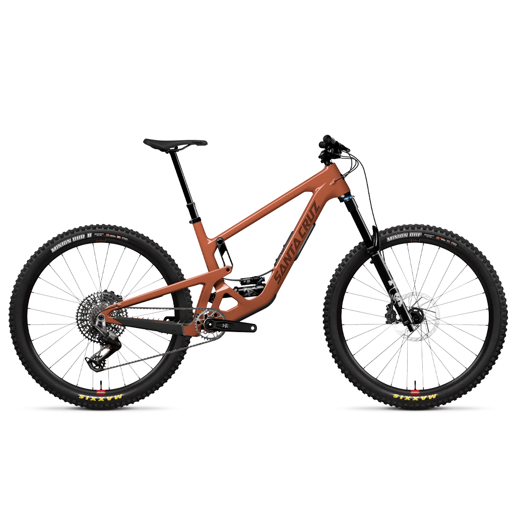 Bike Santa Cruz Hightower 4 C 29 Eagle 90 - Gloss Brick Red - Genetik Sport