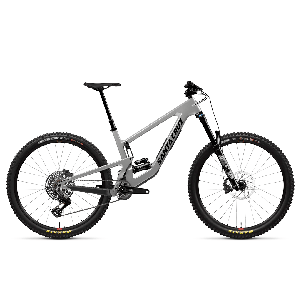 Bike Santa Cruz Megatower 2 C 29 Eagle 90 - Gloss Silver - Genetik Sport