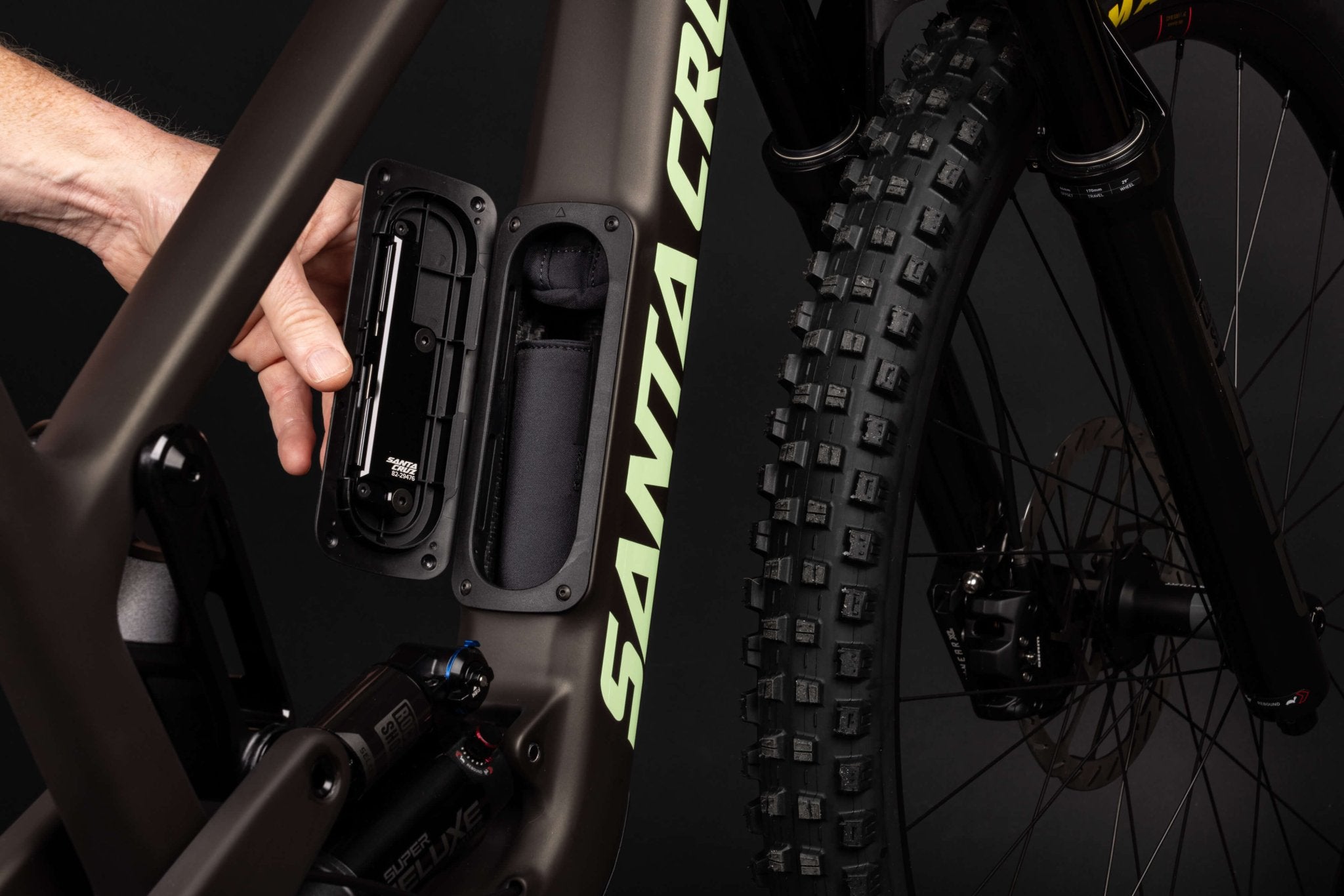 Bike Santa Cruz Nomad 7 CC Mx Eagle 90 - Matte Metallic Earth - Genetik Sport