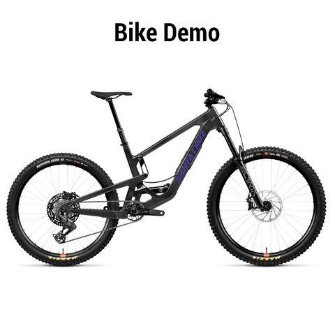 Demo Bike Santa Cruz Bronson 5 C Mx Eagle 70 - Carbon Gloss - Genetik Sport