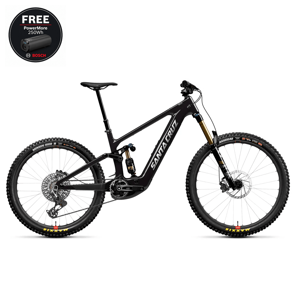 E-Bike Santa Cruz Bullit 4 CC Mx X0 AXS RSV - Gloss Black - Genetik Sport