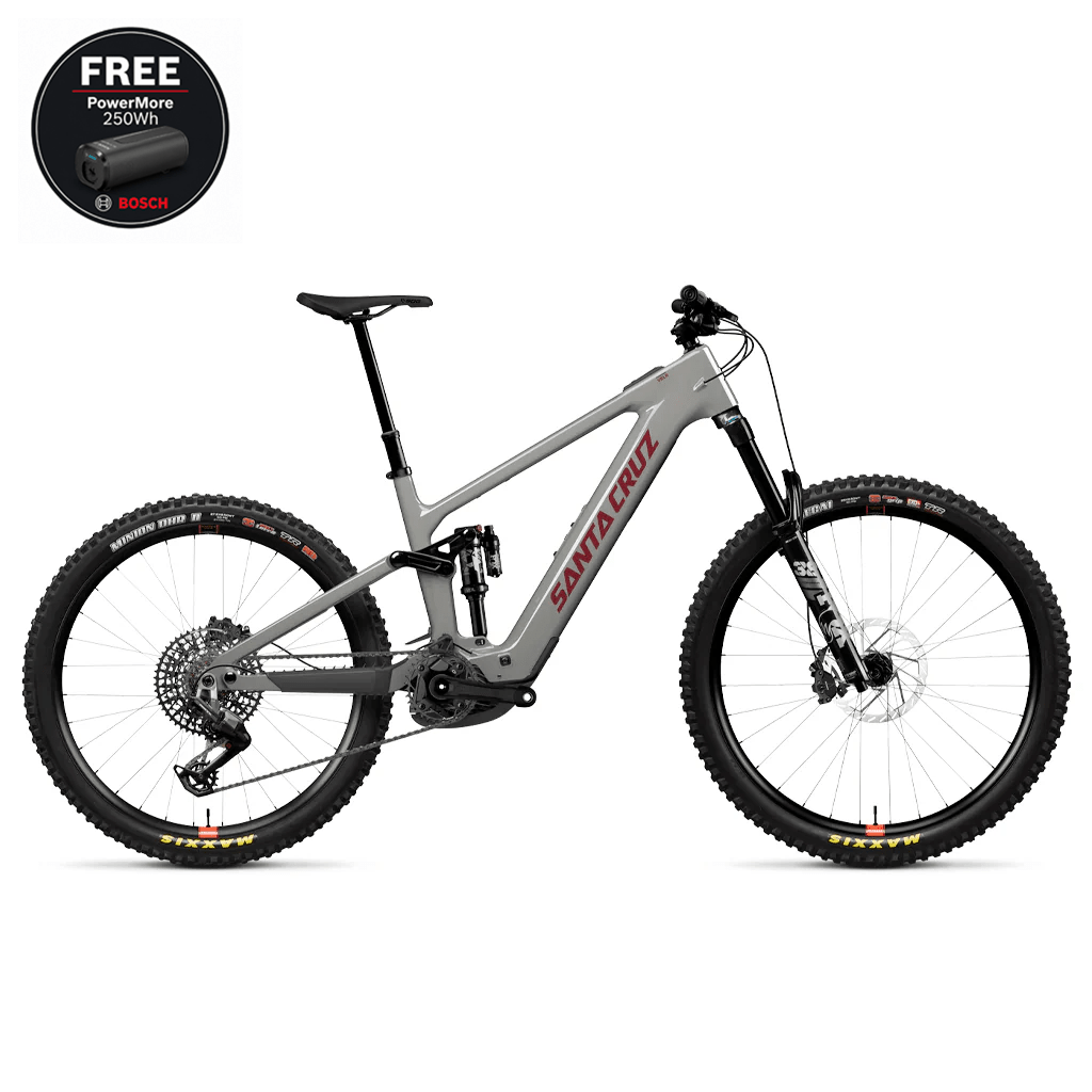 E-Bike Santa Cruz Vala 1 C Mx Eagle 90 - Gloss Grey - Genetik Sport