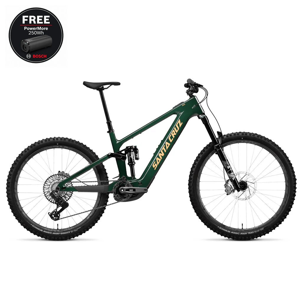 E-Bike Santa Cruz Vala 1 C Mx GX AXS - Midnight Green - Genetik Sport