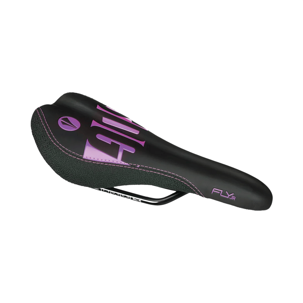 Saddle SDG Components Fly Jr - Black/Purple - Genetik Sport