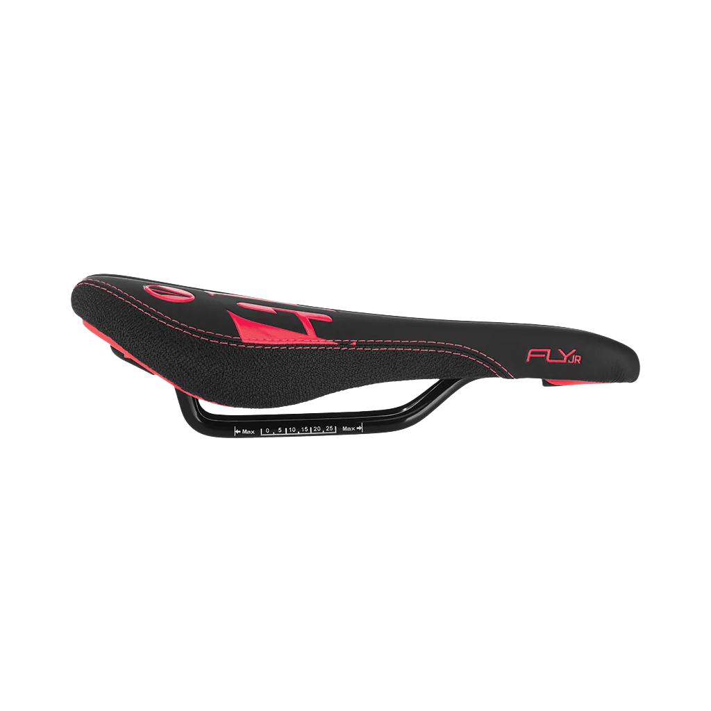 Saddle SDG Components Fly Jr - Black/Red - Genetik Sport