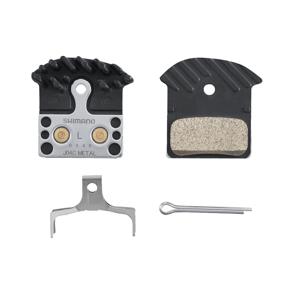 Brake Pads Shimano J04C Metal With Fin - Genetik Sport