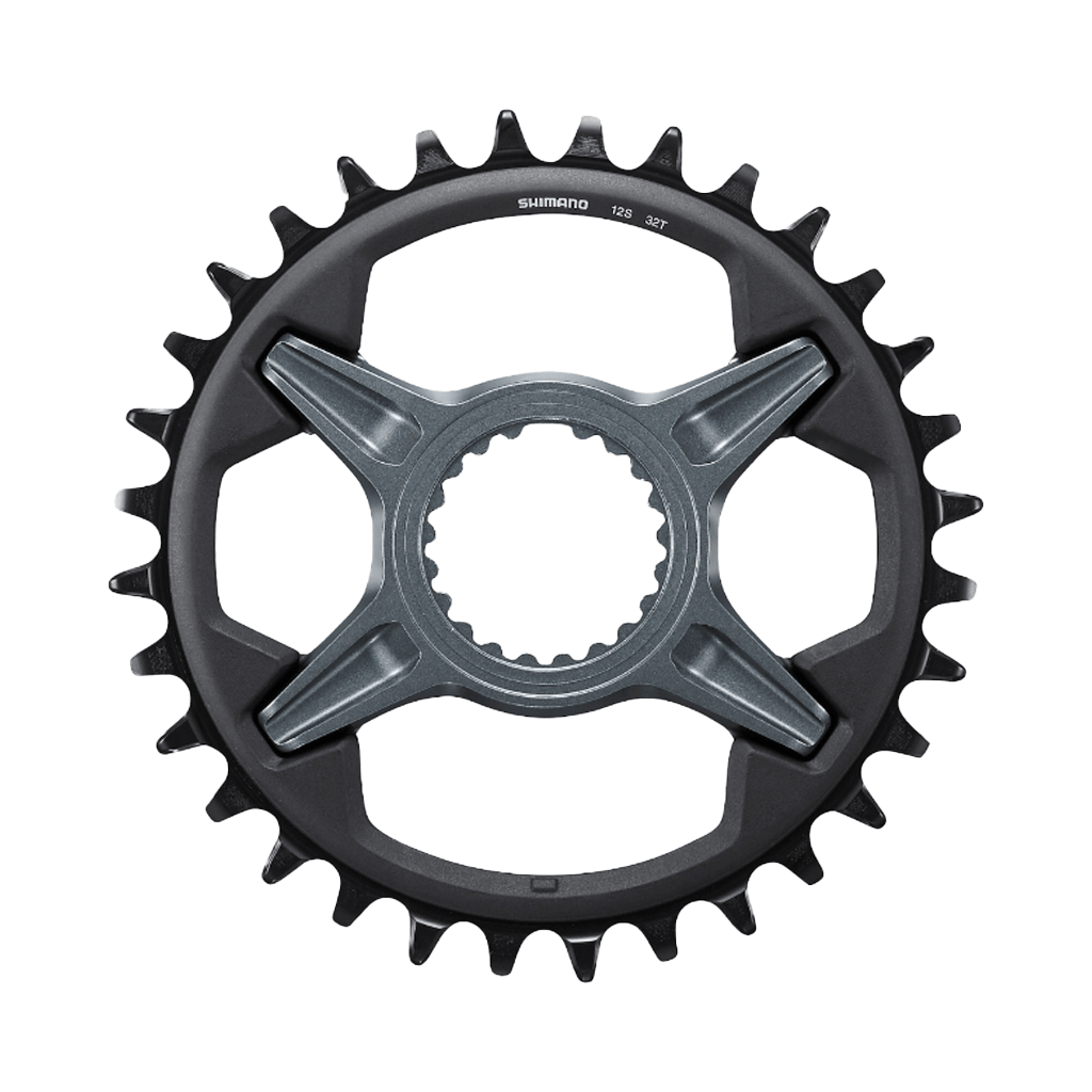 Chainring Shimano SLX SM - CRM75 12sp 32T - Grey - Genetik Sport