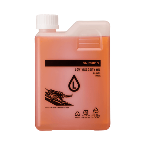 Disc Brake Mineral Oil Shimano SM-LVOIL Low Viscosity 1L - Genetik Sport