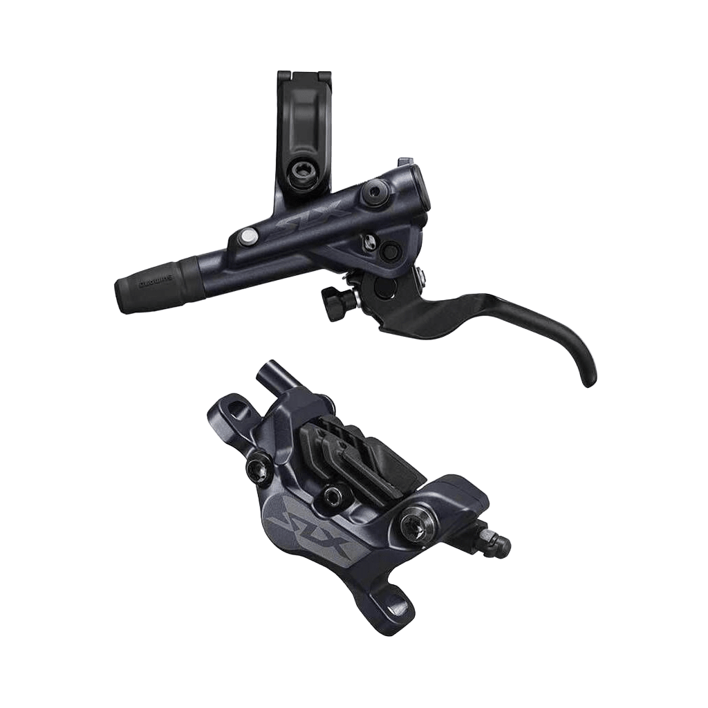 Disc Brake Set Shimano SLX BL - M7100(L) BR - M7120(F) W/ Metal Pads - Genetik Sport